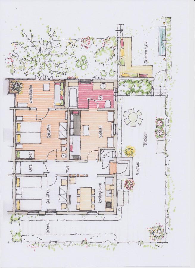 Ferienwohnung Im Fachwerkhof 'Haus In Bewegung' Seelscheid 外观 照片